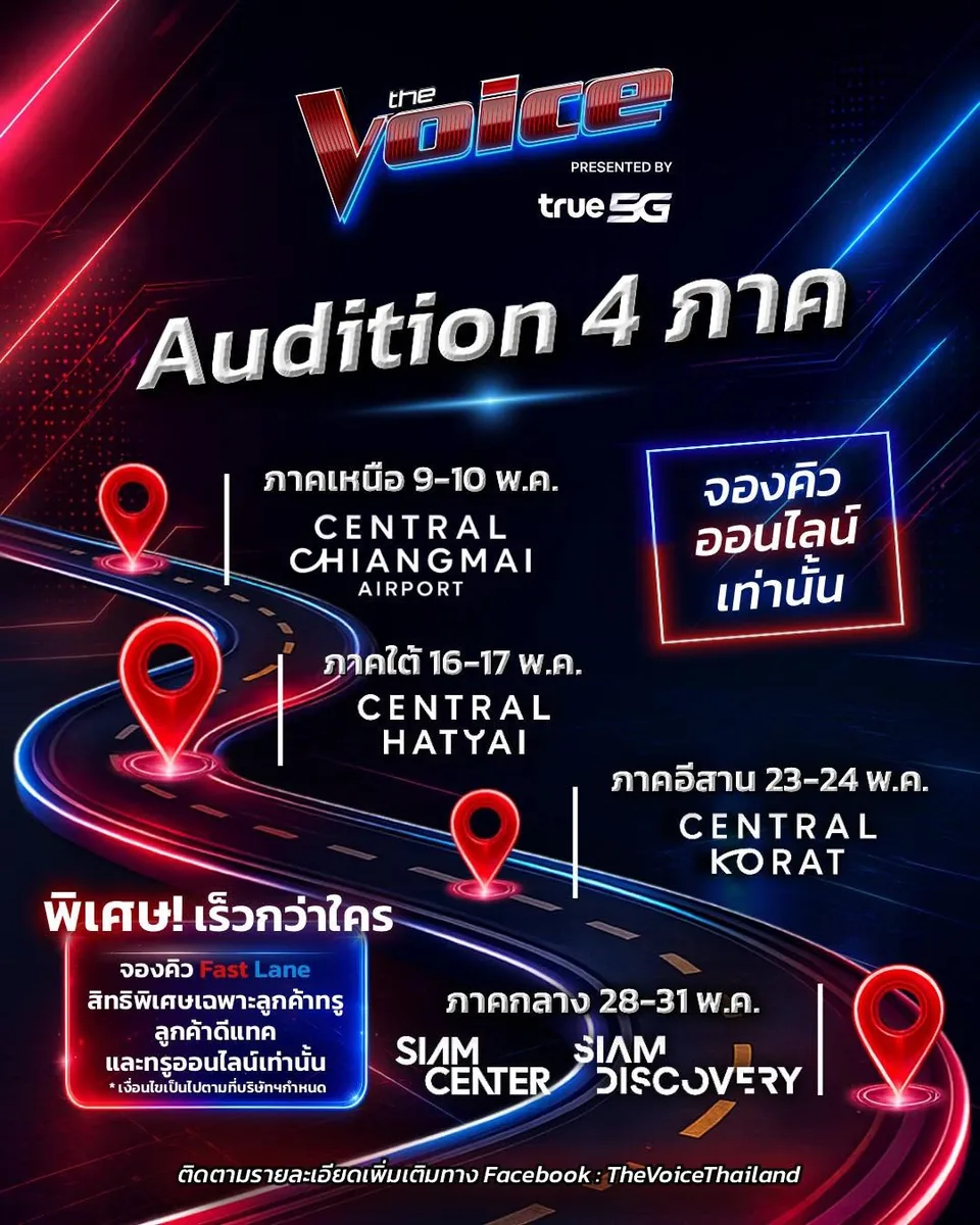 The Voice & The Voice Teen 2026 — Audition Round Reserve ภาพที่ 1